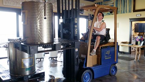 Meet Dave’s Newest Winemaking “Toy”