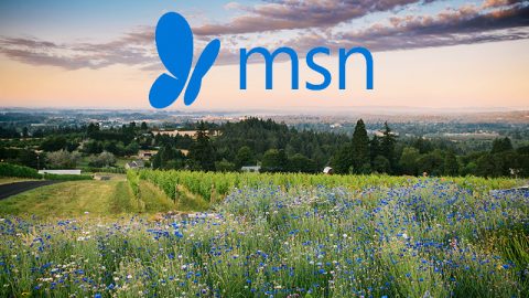 MSN Showcases Willamette Valley, Bells Up as a Crowd-Free Spring Break Destination