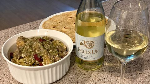 Pair Rhapsody Pinot Blanc with Greek-Inspired Lamb Recipe from Sips N Tips